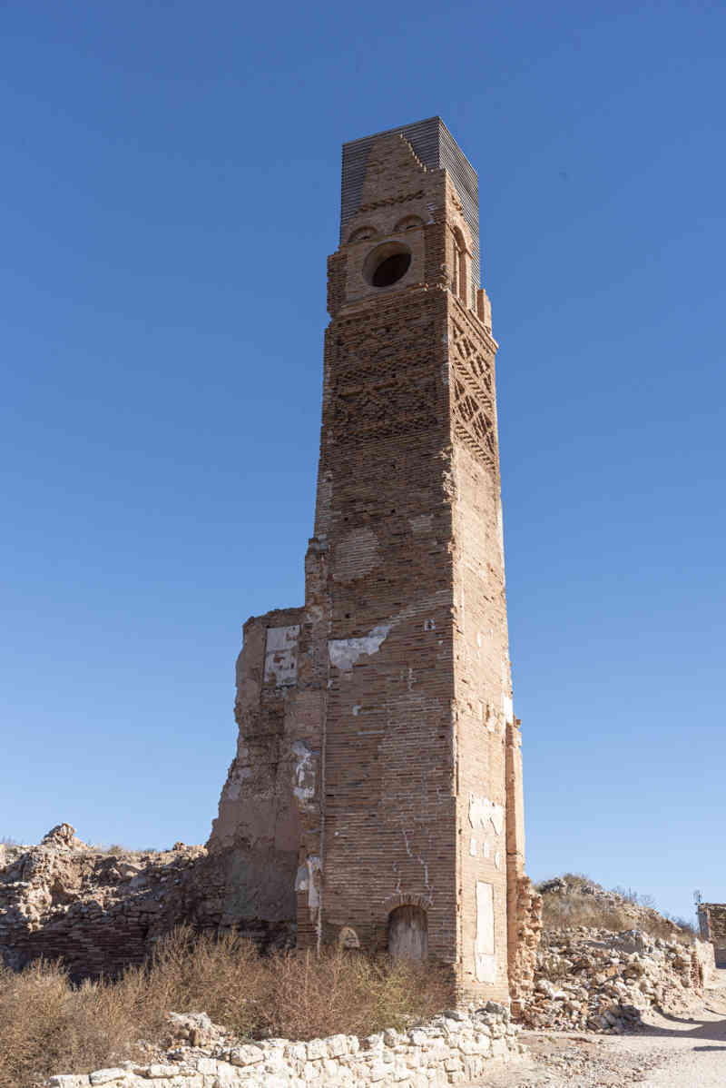 Zaragoza - Belchite 24 - Pueblo Viejo - Torre Reloj